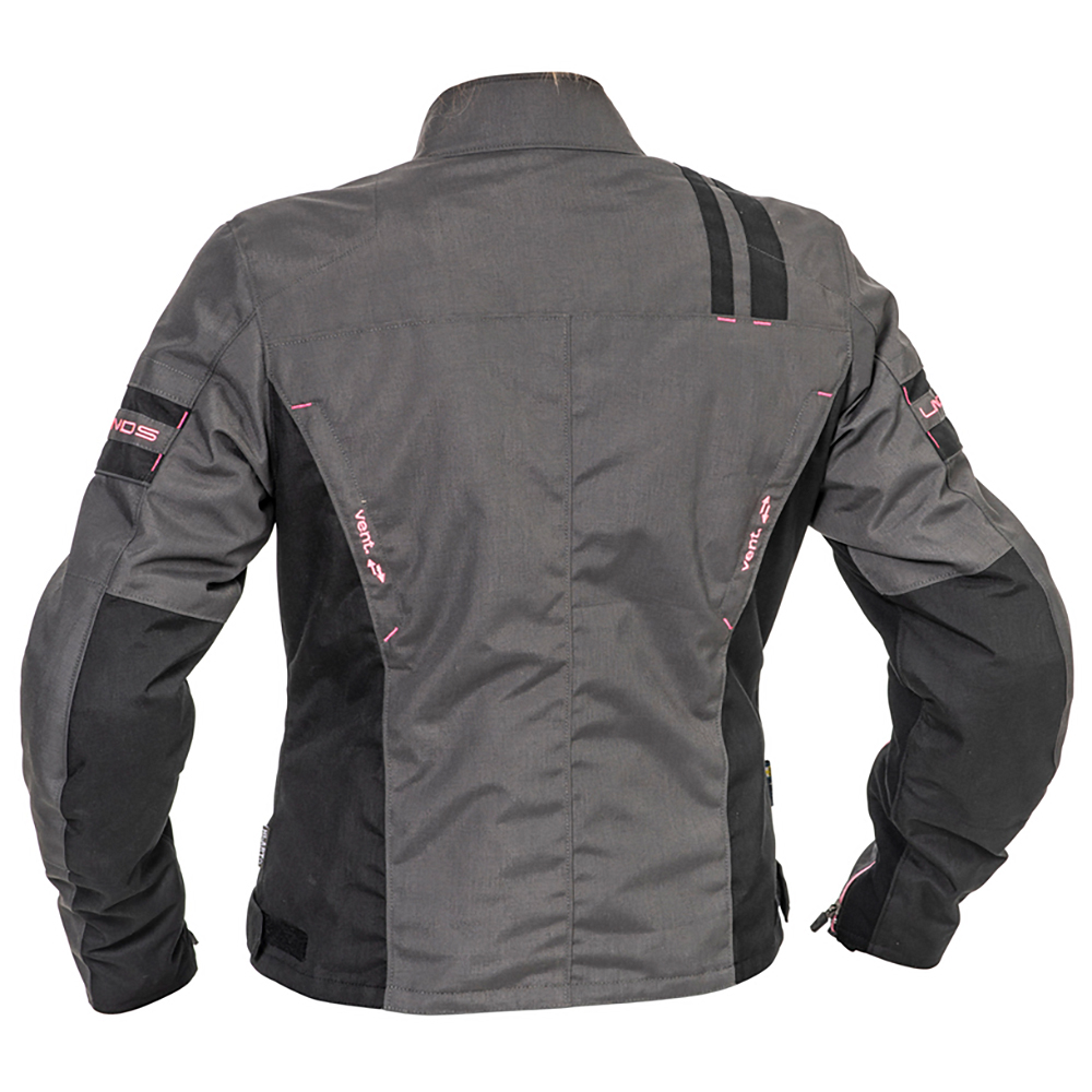 Lindstrands Tekstiilitakki Liden Naisten Harmaa/Pinkki 34 - Image 2