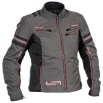 Lindstrands Tekstiilitakki Liden Naisten Harmaa/Pinkki 44