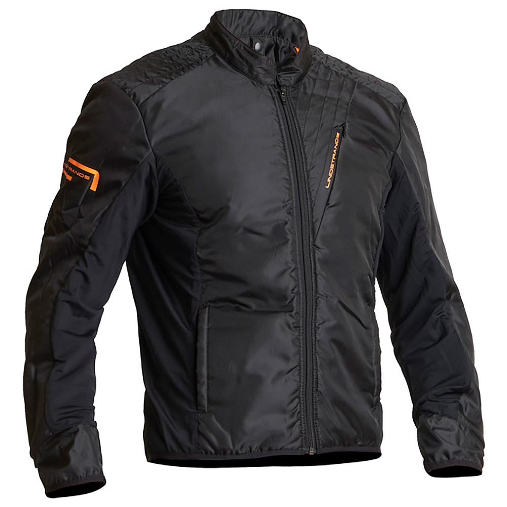 Lindstrands Tekstiilitakki Sunne Musta/oranssi 54 - Image 4