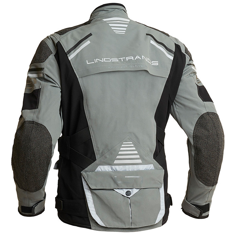 Lindstrands Tekstiilitakki Sunne Harmaa/Mustat 50 - Image 2