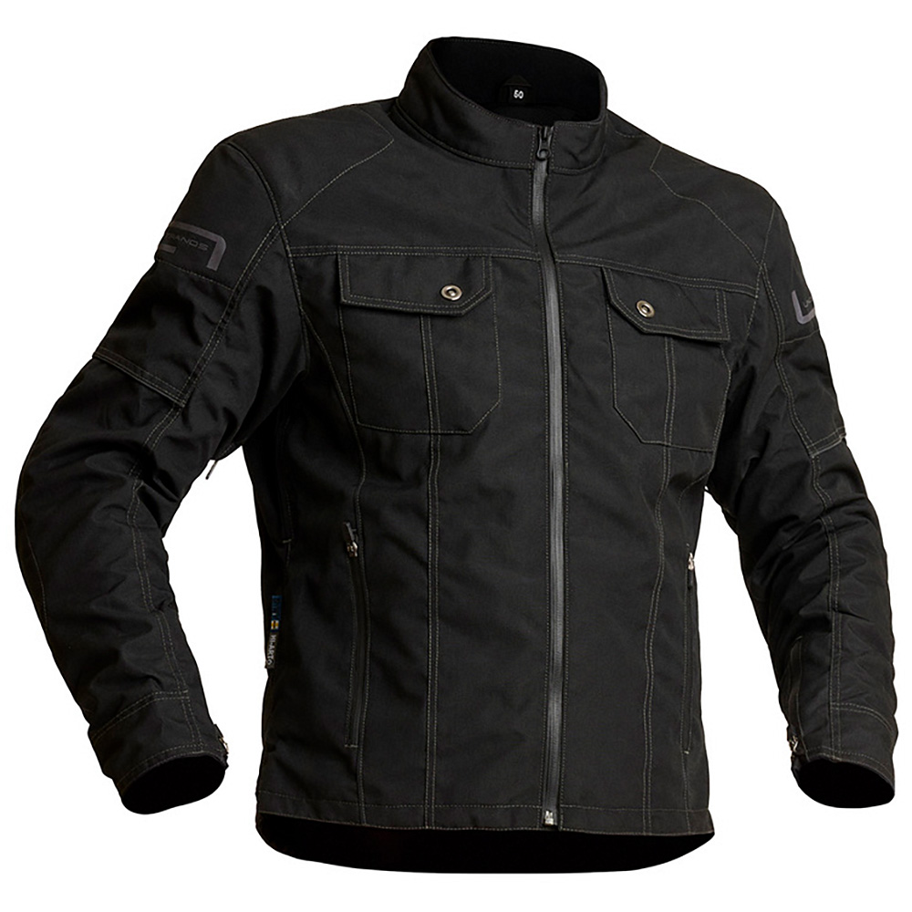 Lindstrands Tekstiilitakki Lugnet Musta 54