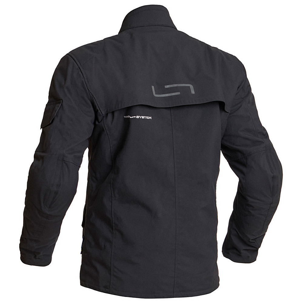 Lindstrands Tekstiilitakki Tyfors Musta 48 - Image 2