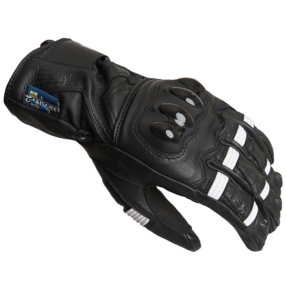 Lindstrands Hanska Backa Musta/valkoinen