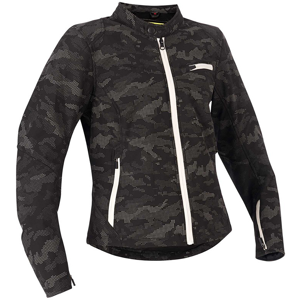 Lindstrands Tekstiilitakki Fryken Naisten Musta/heijastava kuvio 42