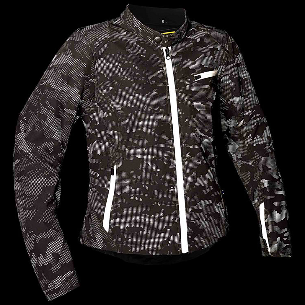 Lindstrands Tekstiilitakki Fryken Naisten Musta/heijastava kuvio 42 - Image 3