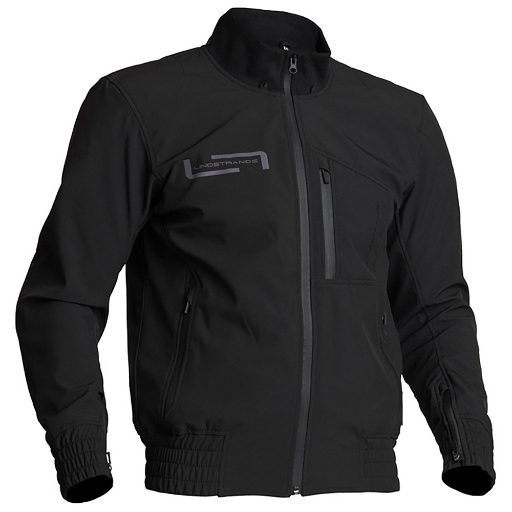 Lindstrands Tekstiilitakki Frisen Musta 50 - Image 2