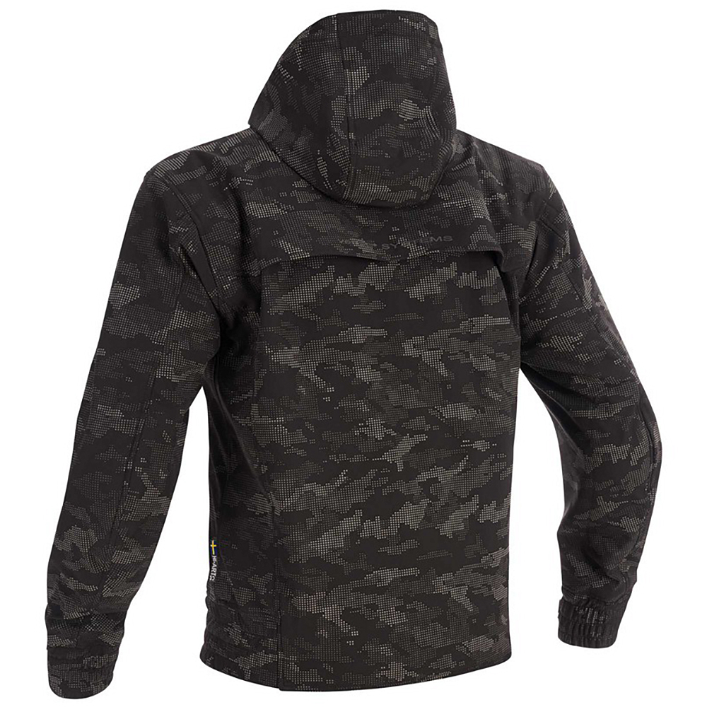 Lindstrands Tekstiilitakki Frisen Musta/heijastava kuvio 46 - Image 2