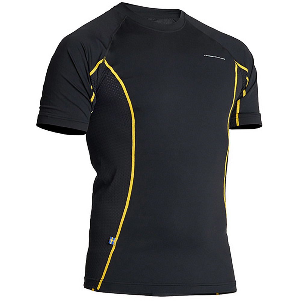 Lindstrands T-paita Dry Musta XS