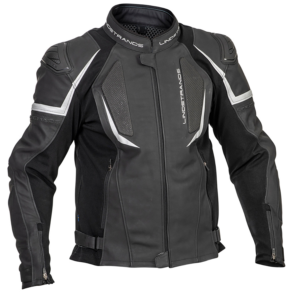 Lindstrands Nahkatakki Sanden Musta 60