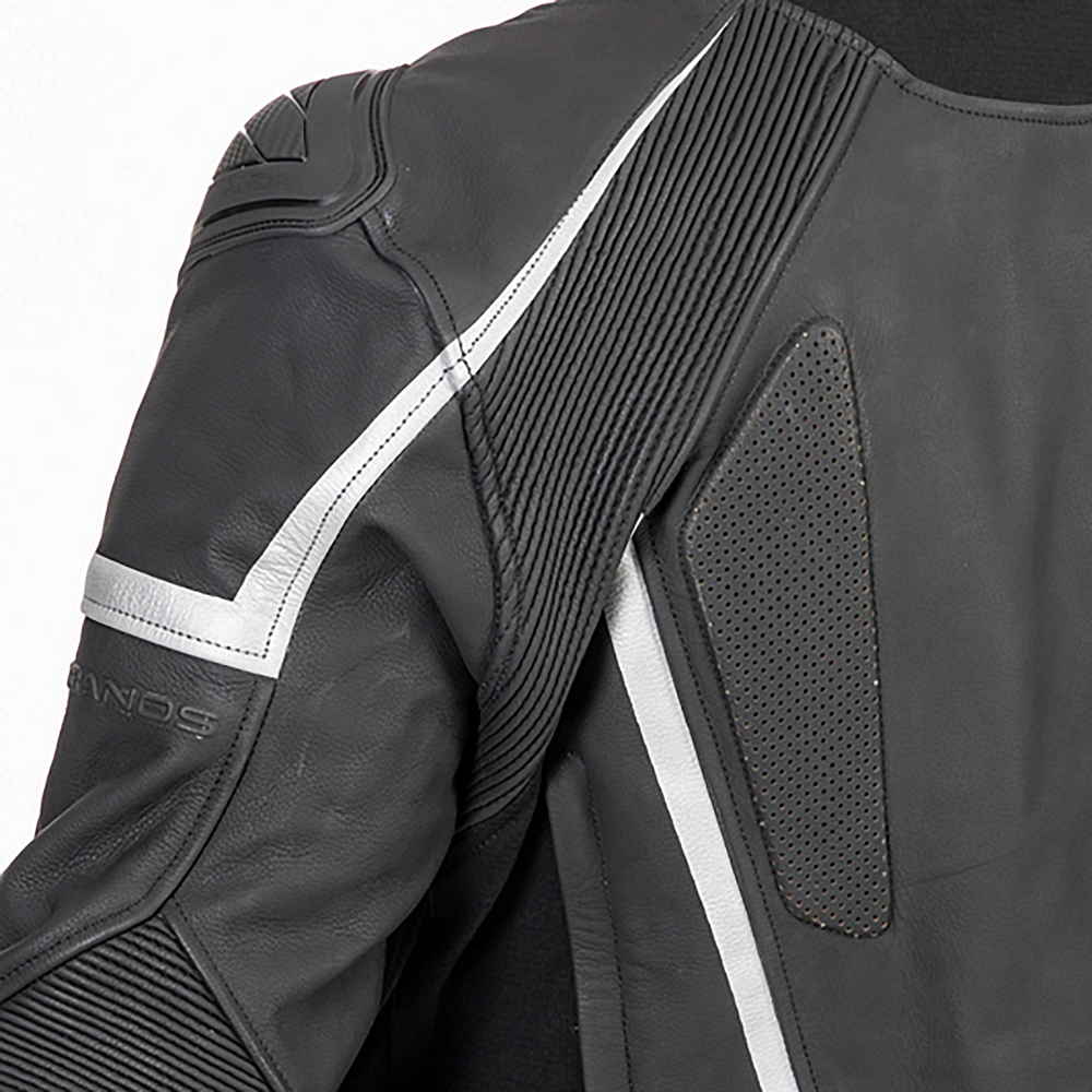 Lindstrands Nahkatakki Sanden Musta 60 - Image 3