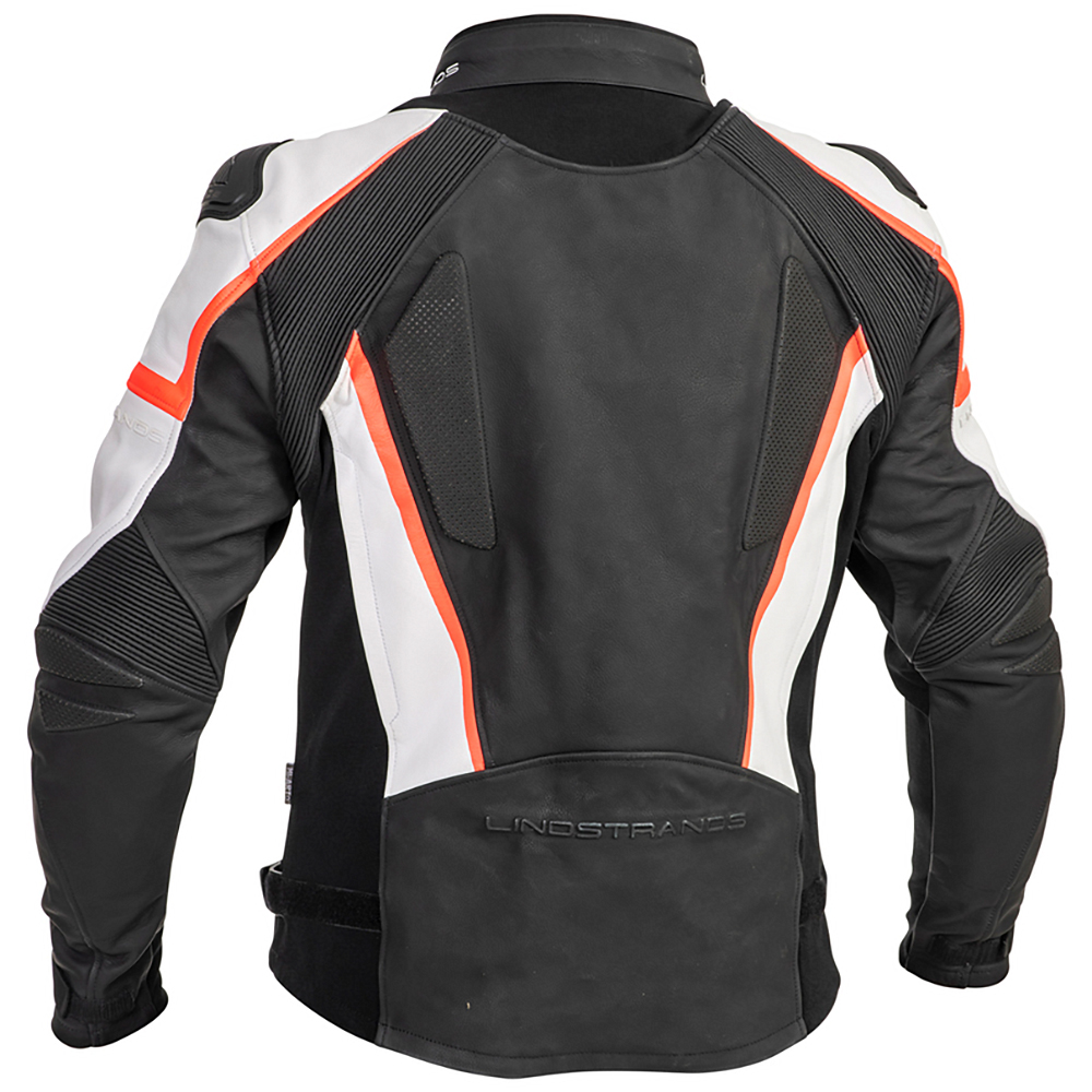 Lindstrands Nahkatakki Sanden Musta/valkoinen 54 - Image 2