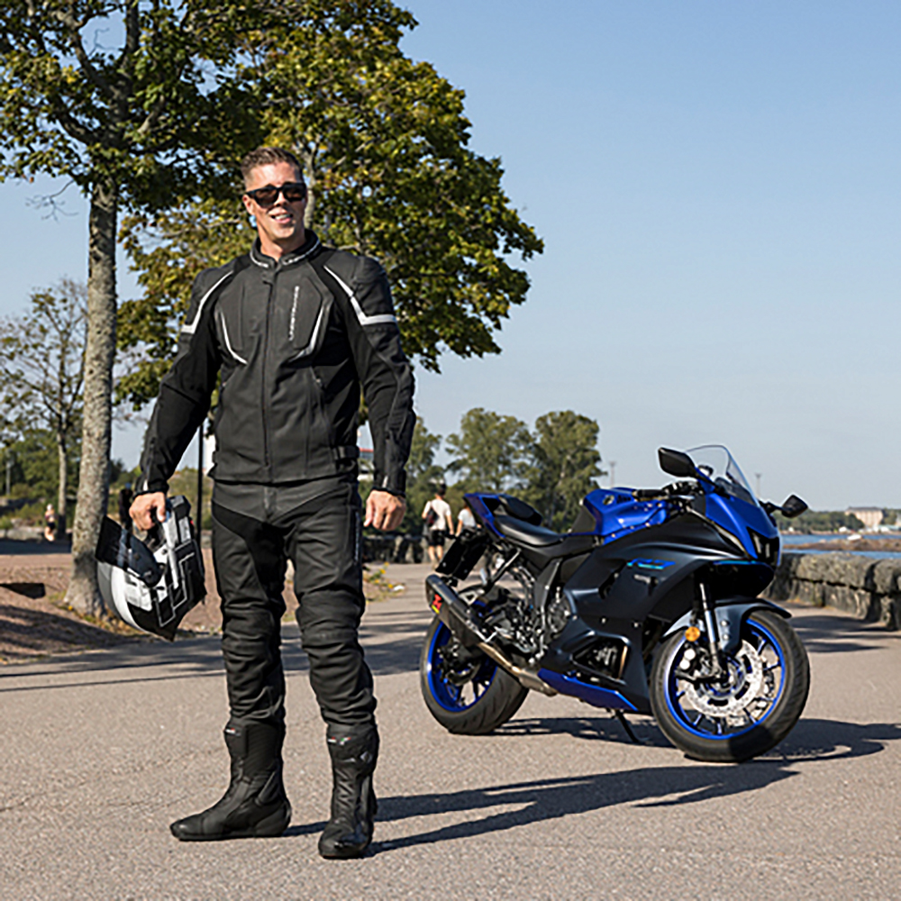 Lindstrands Nahkahousut Sanden Musta S58 - Image 3