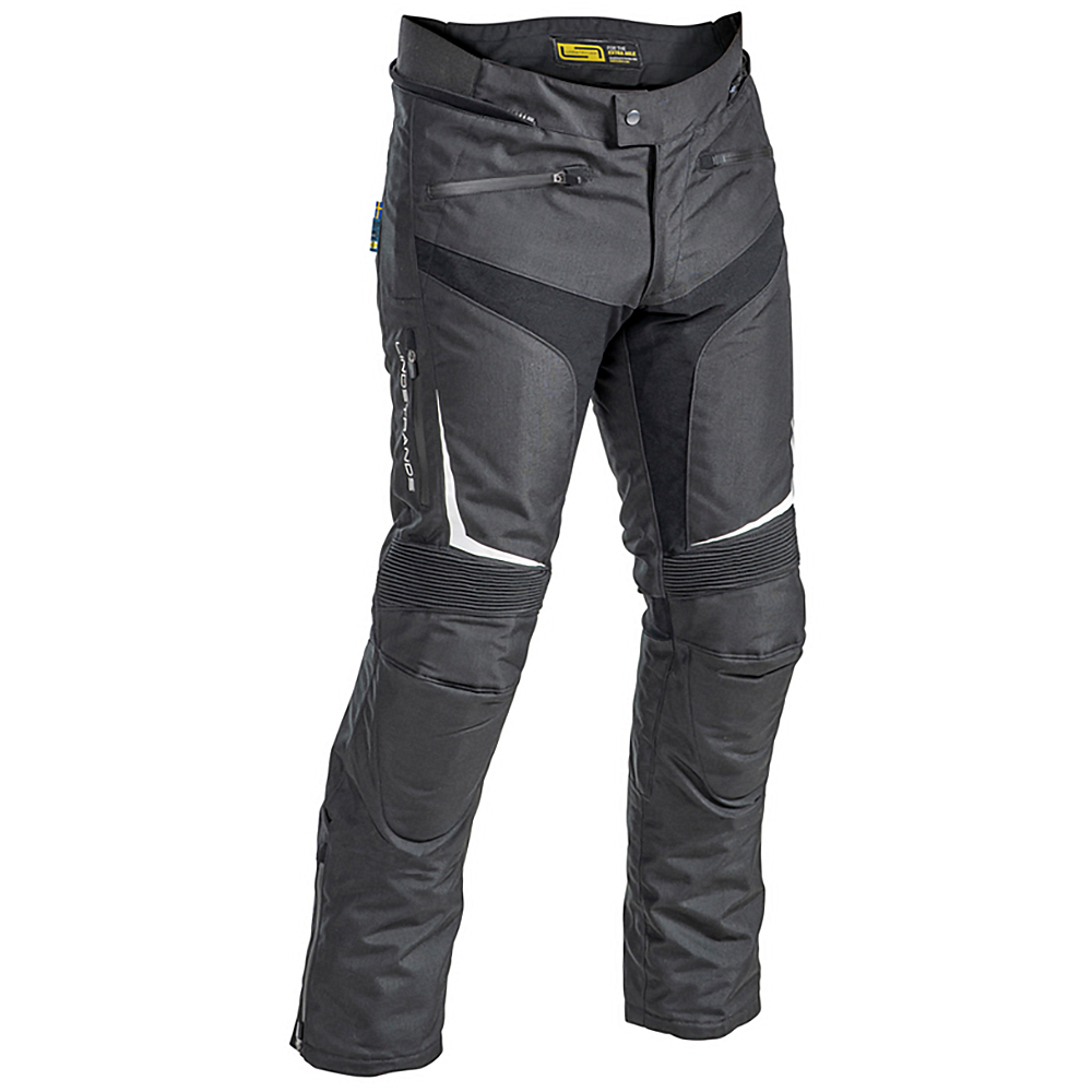 Lindstrands Tekstiilihousut Sandvik Musta/valkoinen 56