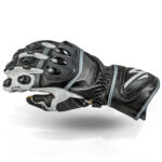 Lindstrands Hanskat Bergby Musta/valkoinen 12