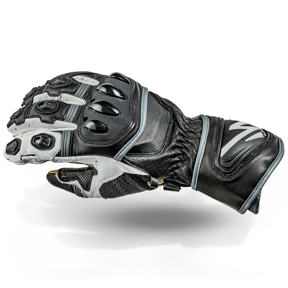 Lindstrands Hanskat Bergby Musta/valkoinen