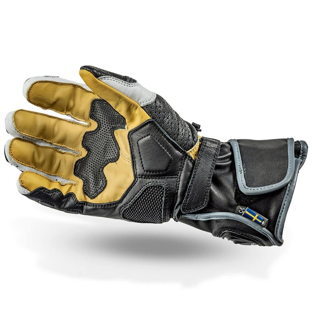 Lindstrands Hanskat Bergby Musta/valkoinen - Image 2