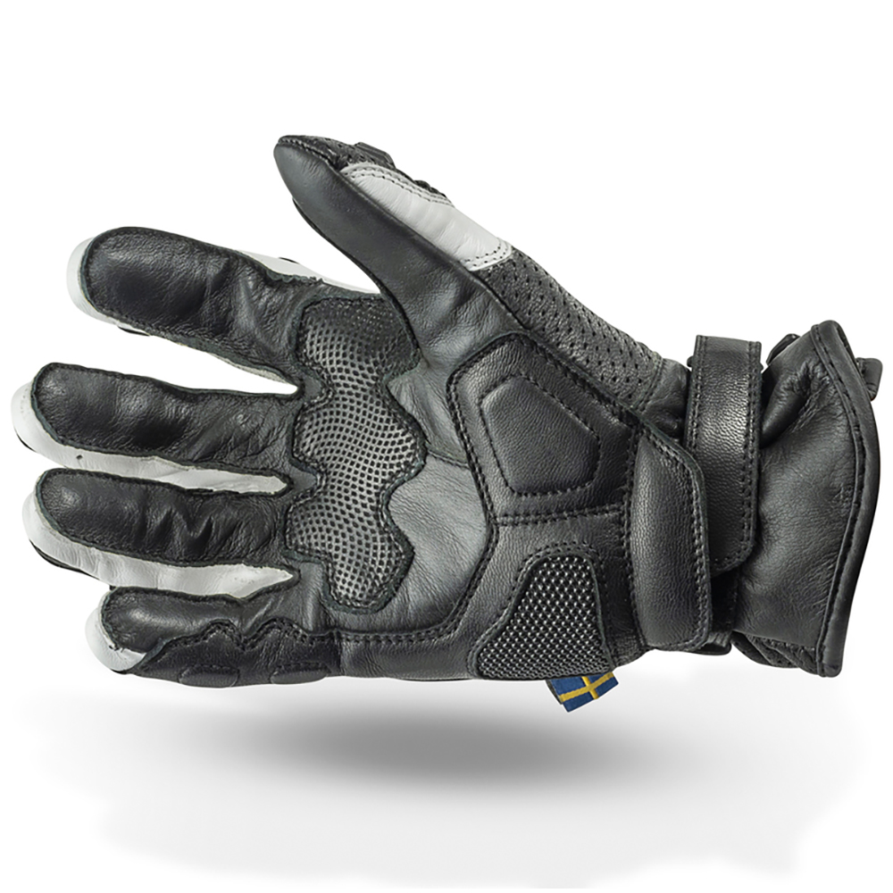 Lindstrands Hanskat Holen Musta/valkoinen - Image 2