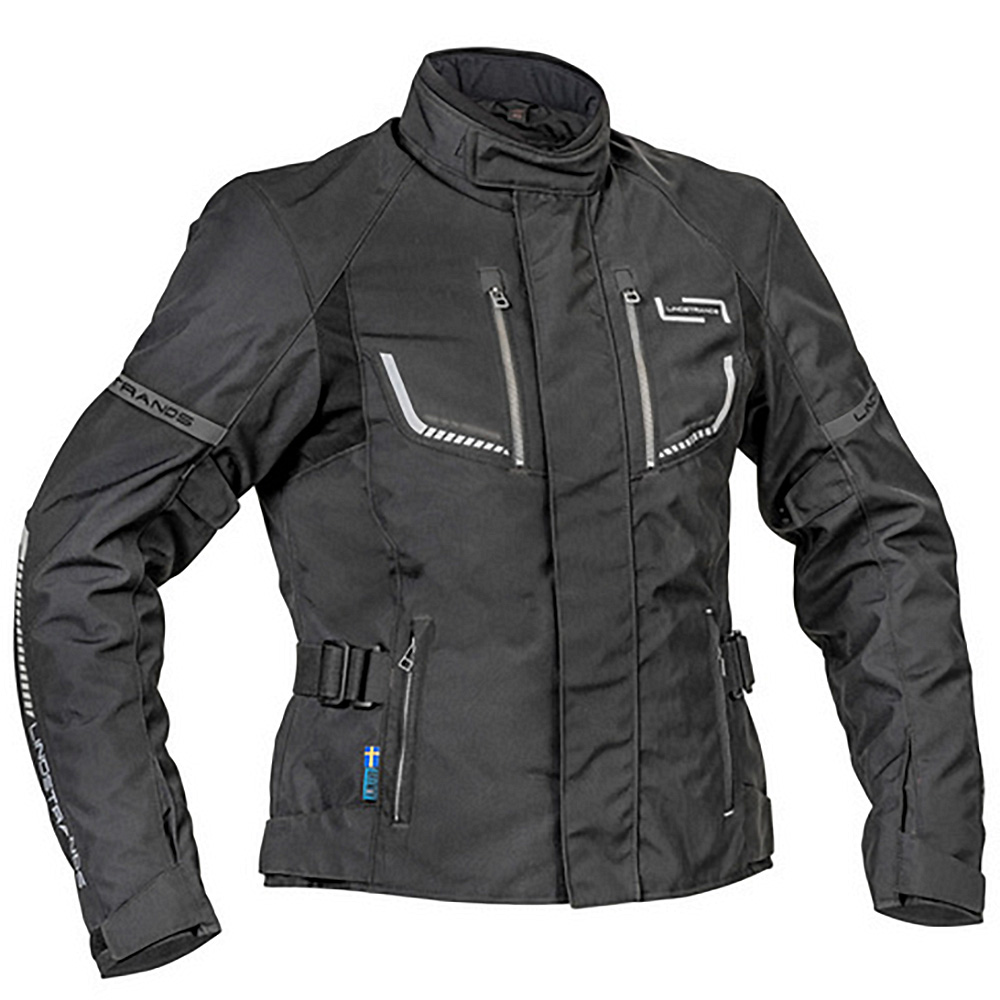 Lindstrands tekstiilitakki Lomsen Woman Musta 36