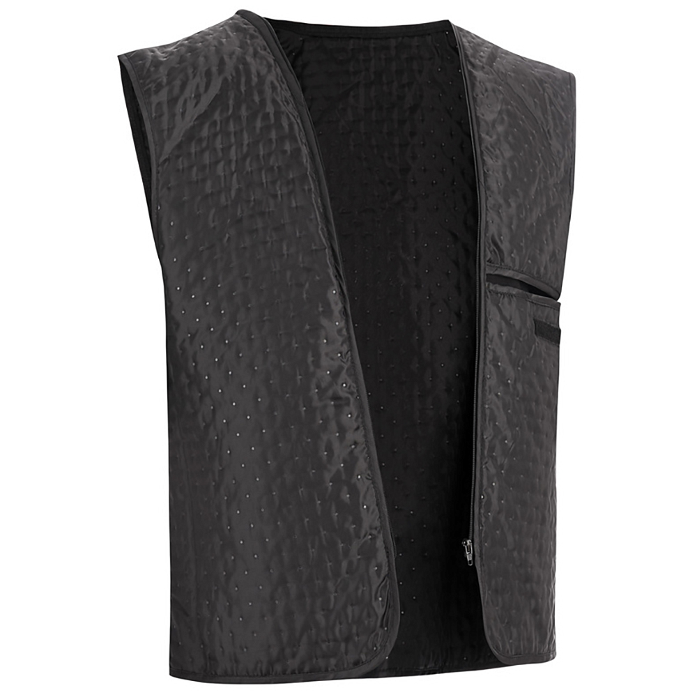 Lindstrands tekstiilitakki Lomsen Musta/HV keltainen 48 - Image 3