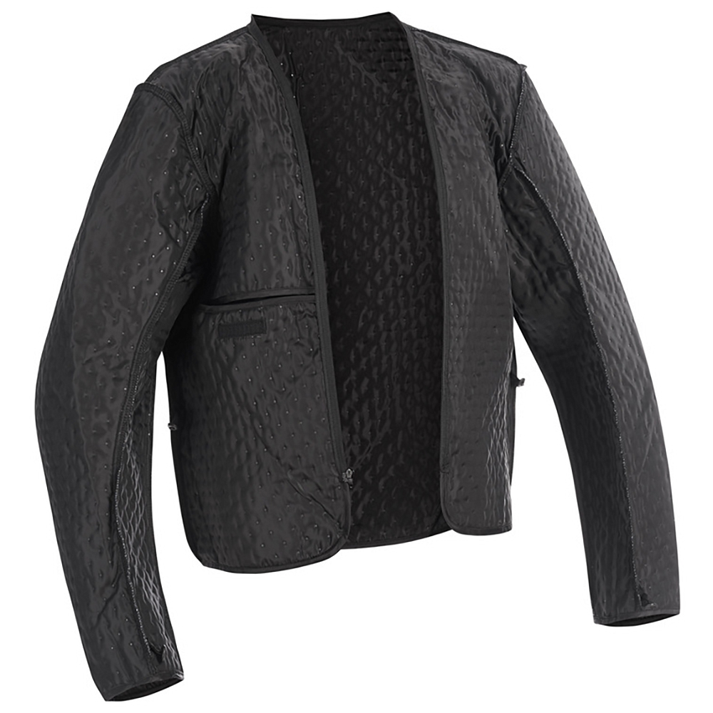 Lindstrands tekstiilitakki Sylarna Musta/vaalean harmaa 52 - Image 3