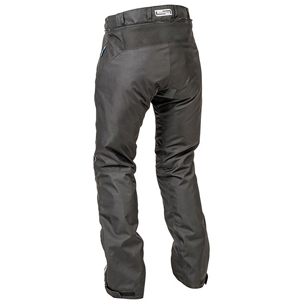 Lindstrands Tekstiilihousu Backafall Pants Musta Short leg S52 - Image 2