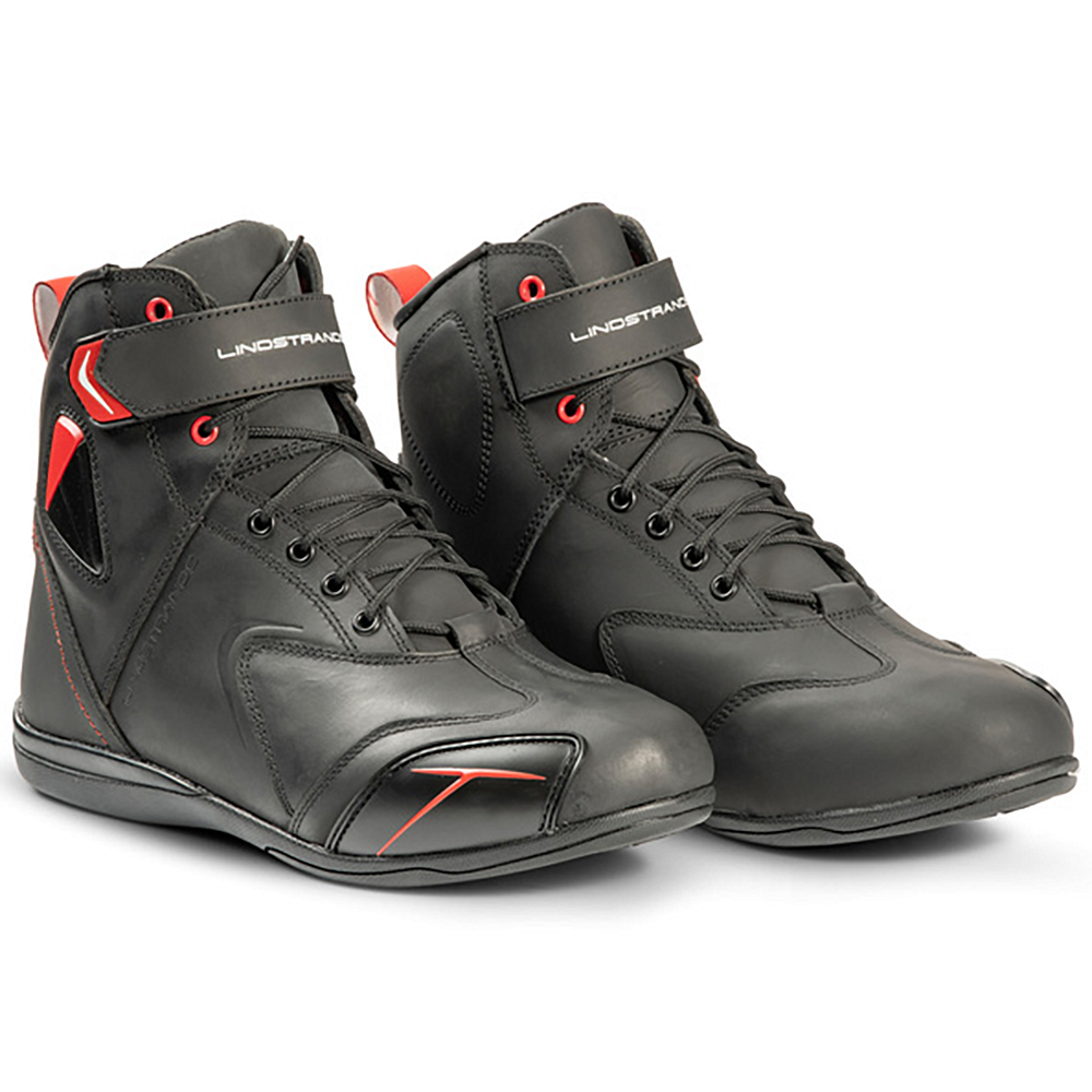 Lindstrands Sneaker ajonkenkä Sport nahka, musta 43