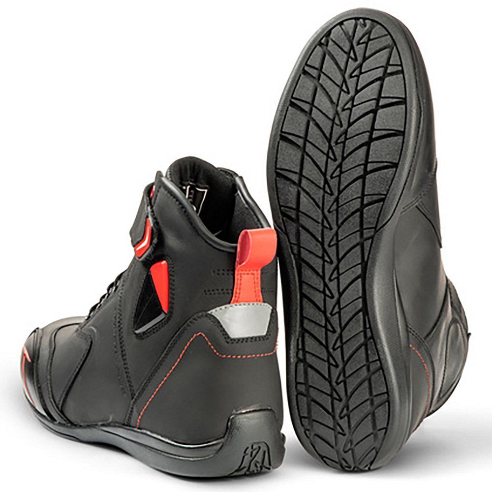 Lindstrands Sneaker ajonkenkä Sport nahka, musta 43 - Image 4