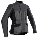 Lindstrands Tekstiilitakki Storbo Woman Grafiiti Tumman Harmaa Musta 38