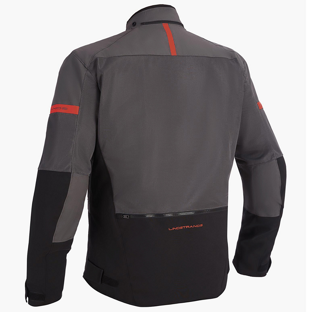 Lindstrands Tekstiilitakki Rexbo V2 Harmaa Musta 62 - Image 2