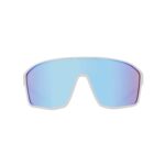 Spect Red Bull Daft Sunglasses Shiny White/Blue w Smoke Blue Mirror lens