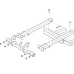 Bronco Adapteri V-auralle 75-804800 Yamaha Lejab puskulevyrunkoon