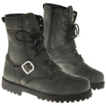 TIMELESS Rugged 47 Ajosaapas mattamusta, nahka