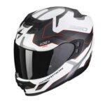 SCORPION Helmet EXO-520 EVO AIR elan matt white-silver-red 2XL