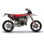 Fantic XM 50 Performance Motard, valkoinen/punainen
