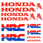 Tarra-arkki, Honda, HRC logot