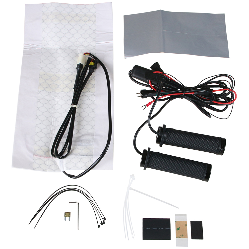 Kahvanlämmittimet + Peukalon- ja penkinlämmitin, 4zone lock-on ATV