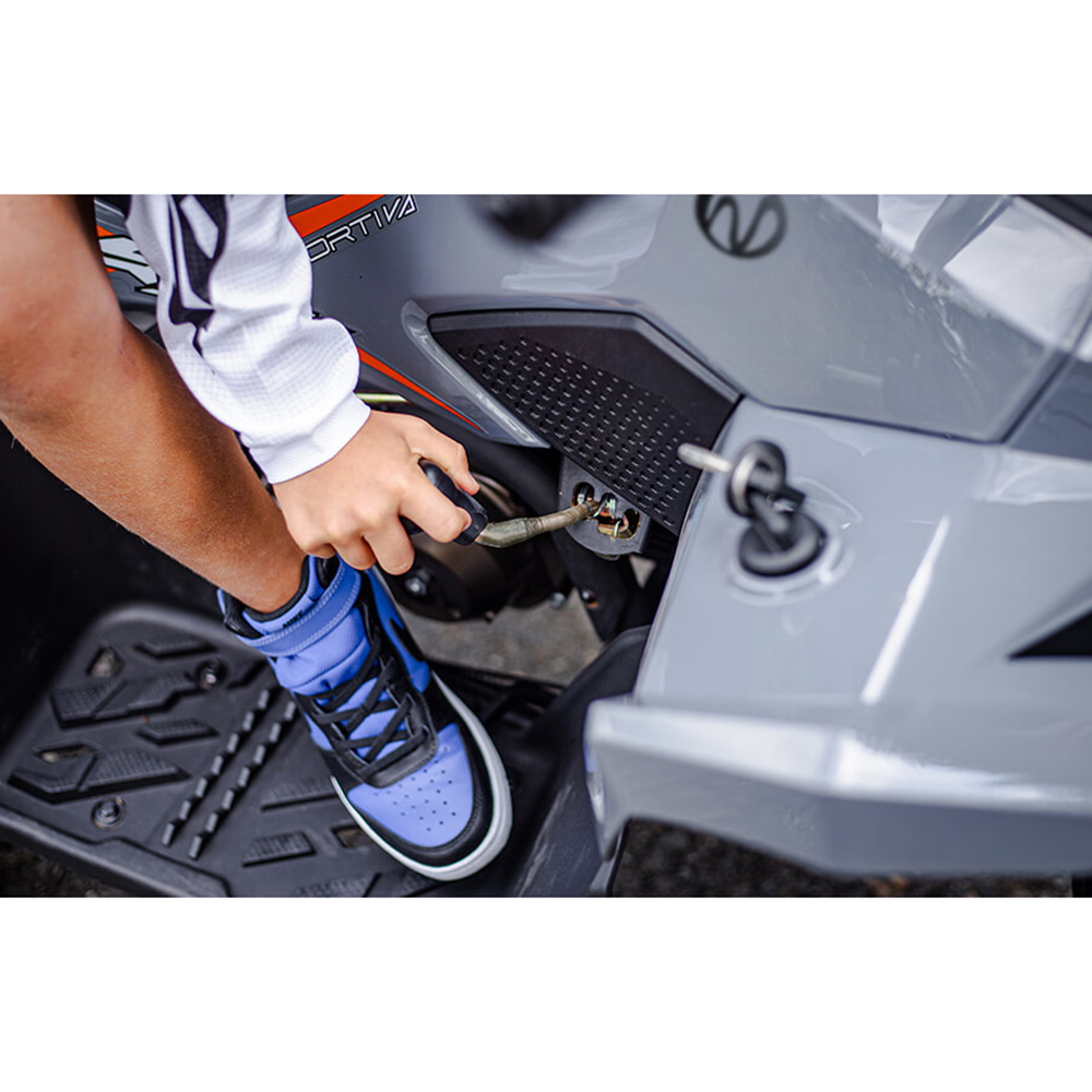 Linhai ATV 110, lasten mönkijä, sininen - Image 4