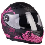 LAZER Bayamo Pretty Girl XS kypärä, musta/fuxia