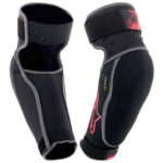 Kyynärsuojat ALPINESTARS Vector musta/tummanharmaa/punainen, S/M