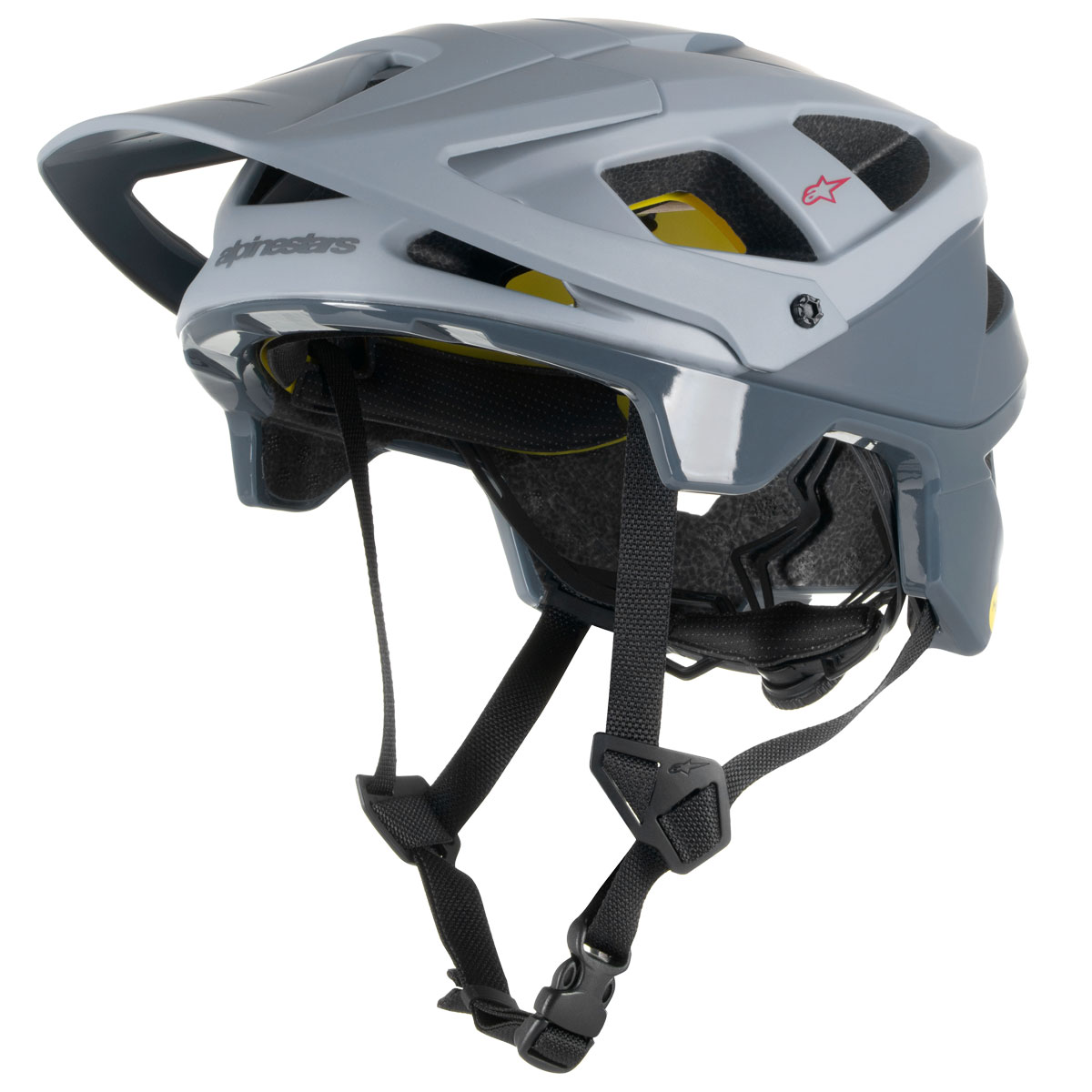 Kypärä ALPINESTARS Vector Tech Zeal musta/vaaleanharmaa, M