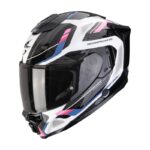 SCORPION Helmet EXO-1500 AIR SLEEK white-Black-Pink