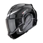 SCORPION Helmet EXO-TECH EVO PRO ACUTI Black-Silver