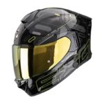 SCORPION Helmet EXO-530 AIR FOND Black-Neon yellow