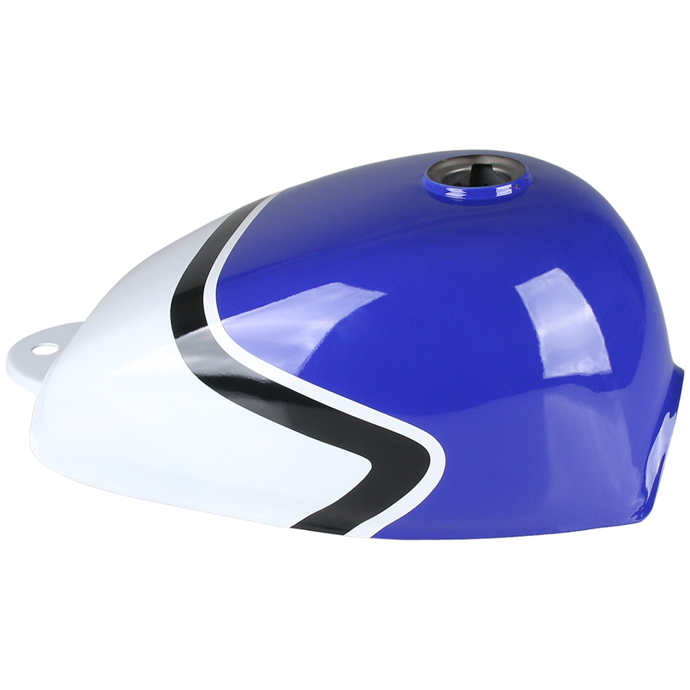 Polttoainesäiliö, sini/valko Jinceng Q7, Skyteam Monkey; Honda Z50J