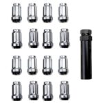 ITP Pyöränmutterisarja 12 x 1.25mm 60° kartio kromi sis.avain 20 kpl