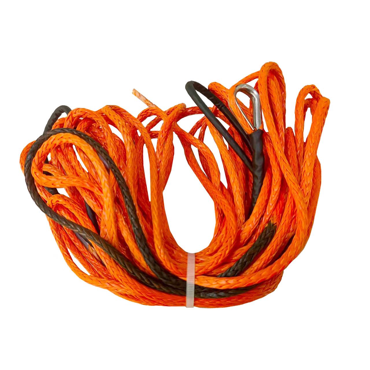 Bronco Synteettinen köysi 5.5mm x 15.3m Oranssi