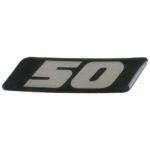 tarra "50" s8 musta/hopea