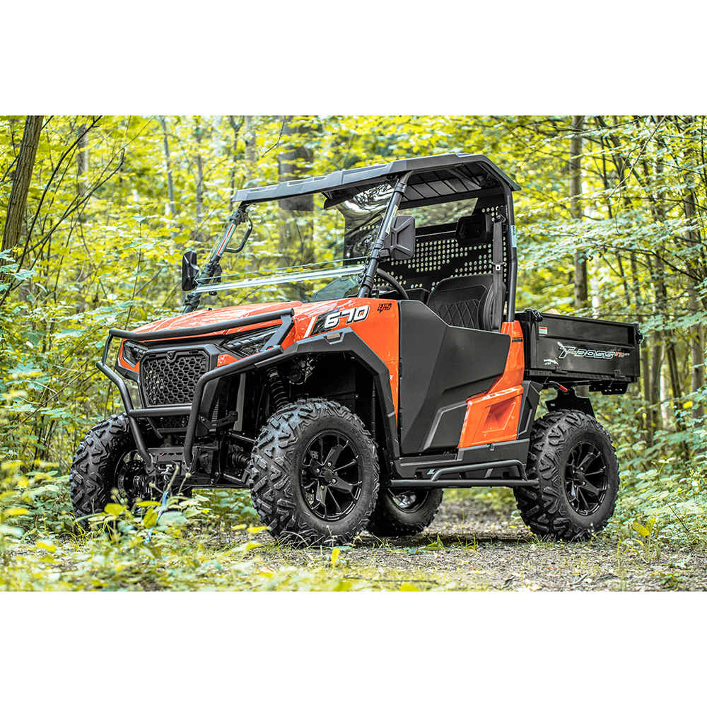 Linhai T-Boss UTV 670 EPS, T1B traktorimönkijä lämpöhytillä, musta - Image 19