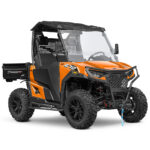 Linhai T-Boss UTV 670 EPS, T1B traktorimönkijä lämpöhytillä, oranssi/musta
